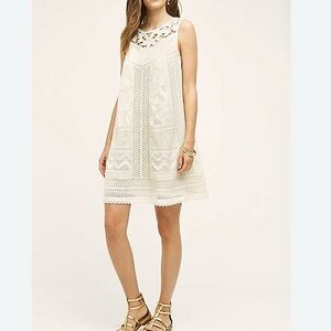 Anthropologie Vanessa Virginia Cottonwood Dress Size 4